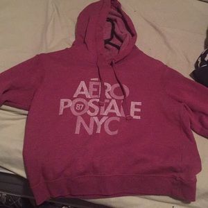 A purple Aeropostale hoodie!